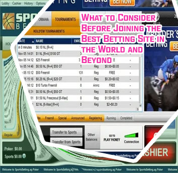 In play betting sites